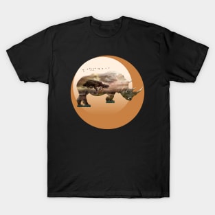 Rhinoceros Animal Forest Wild Jungle Nature Rhino World Earth T-Shirt